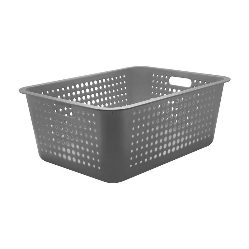 Cesta-De-Roupas-Maxxi-40-Litros-56-x-41-x-22cm-Chumbo