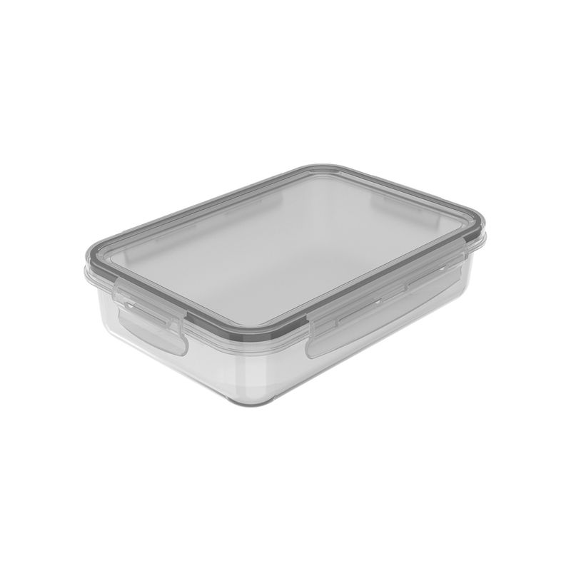 Pote-Organizador-Geladeira-Click-Retangular-870ml-Natural